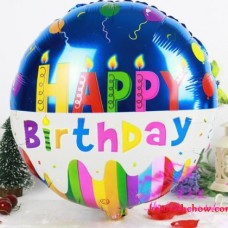 Happy Birthday Round Balloon