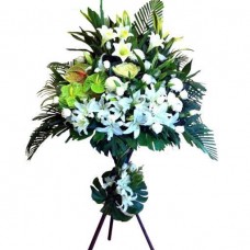 Sympathy Flowers arrangement 1